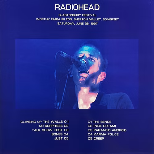 RADIOHEAD LP Festival 97 (Brown Coloured Vinyl)