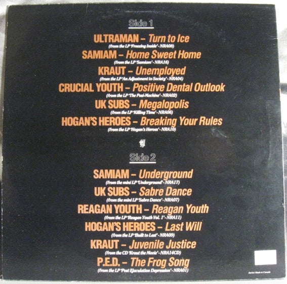 New Red Archives - LP - 1990 - New Red Archives – NRAS1 - Vinilo Muy Buen Estado (VG+) / Portada Muy Buen Estado (VG+)