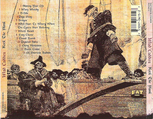 Mad Caddies – Rock The Plank - CD - Nuevo sin usar pero no precintado / New and unplayed but not sealed.