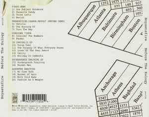 Boysetsfire – Before The Eulogy - CD - Como Nuevo / Like New (M- / M-)