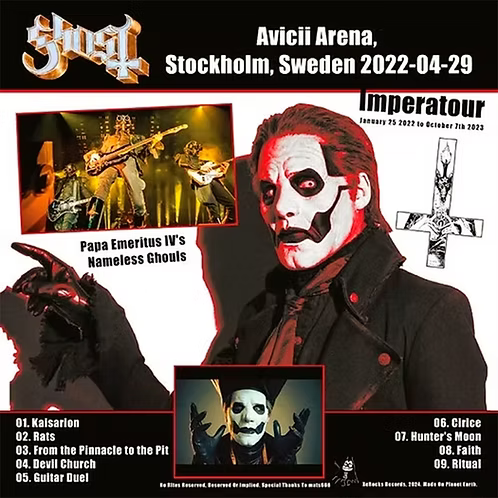 GHOST LP Swedish Neurotica (Light Blue Coloured Vinyl)