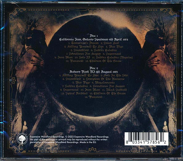 Black Sabbath – Live In The USA 1974 + 1975 - 2xCD