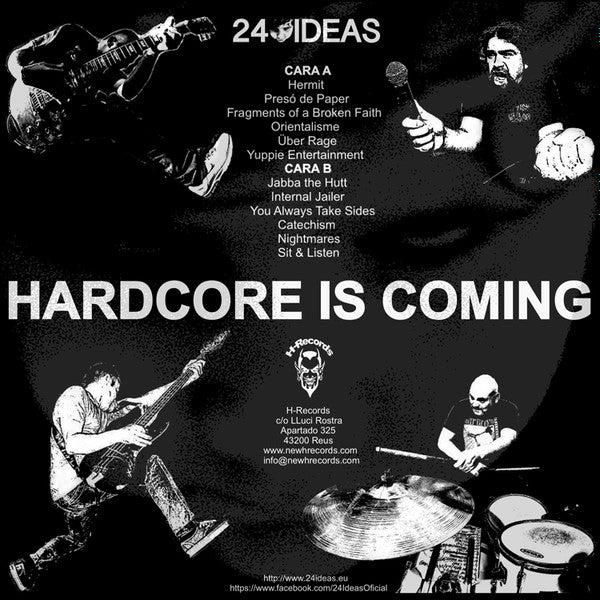 24 Ideas – Fragments Of A Broken Faith - LP - 2016 - H-Records – HR-080 - NUEVO / PRECINTADO - NEW / SEALED.