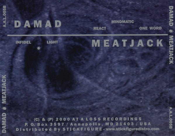 Damad / Meatjack – Damad / Meatjack - CD - Nuevo sin usar pero no precintado / New and unplayed but not sealed.