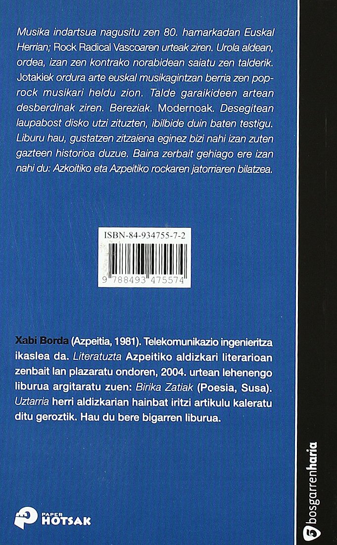 Jotakie - Urolan Pop - Libro / Book - Euskera - Como Nuevo / Like New (M-)