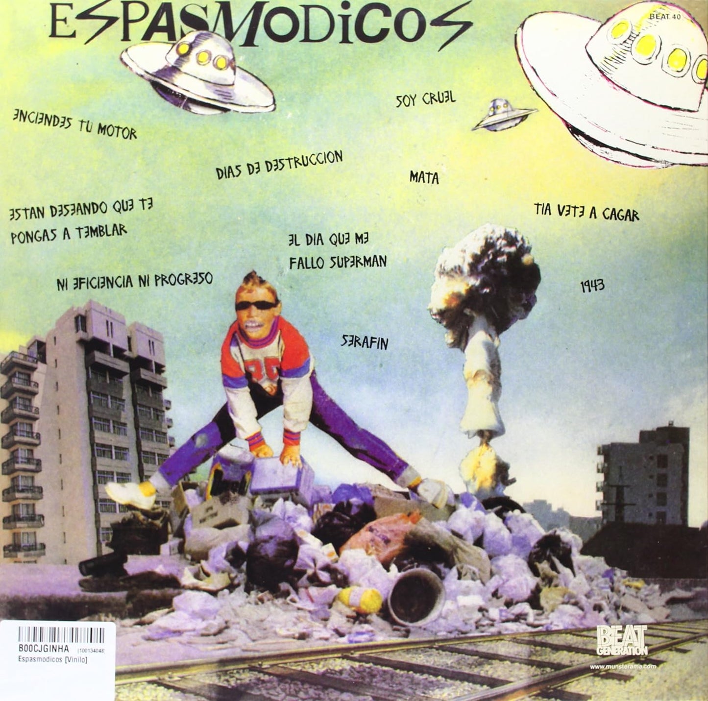 Espasmodicos – Discografia Completa (1982/1983) - LP - 180 gr. - 2013 - Beat Generation – BEAT 40