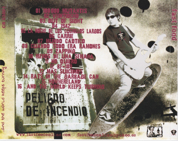 Fast Food – ...And The World Keeps Turning - CD - 2003 - CB Records – CB 03001