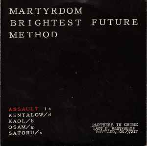 ασσαυλτ – Martyrdom - 7" - 2001 - Partners In Crime – PIC SIX - Como Nuevo / Like New (M- / M-)