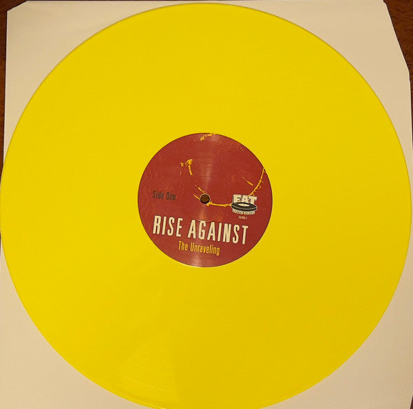 Rise Against - The Unraveling (LP, Album, Ltd, RE, RM, RP, Amarillo / Yellow)