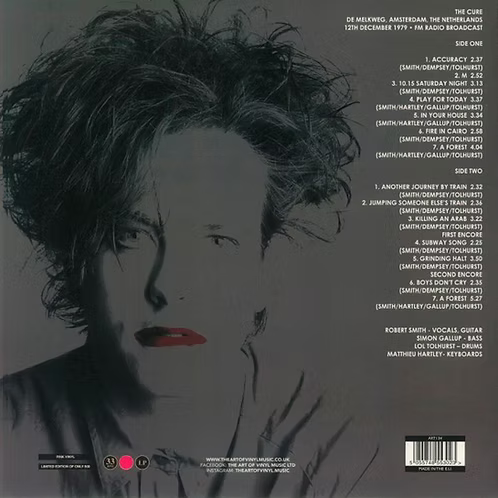 THE CURE LP De Melkweg, Amsterdam, The Netherlands 1979 (Pink Coloured)