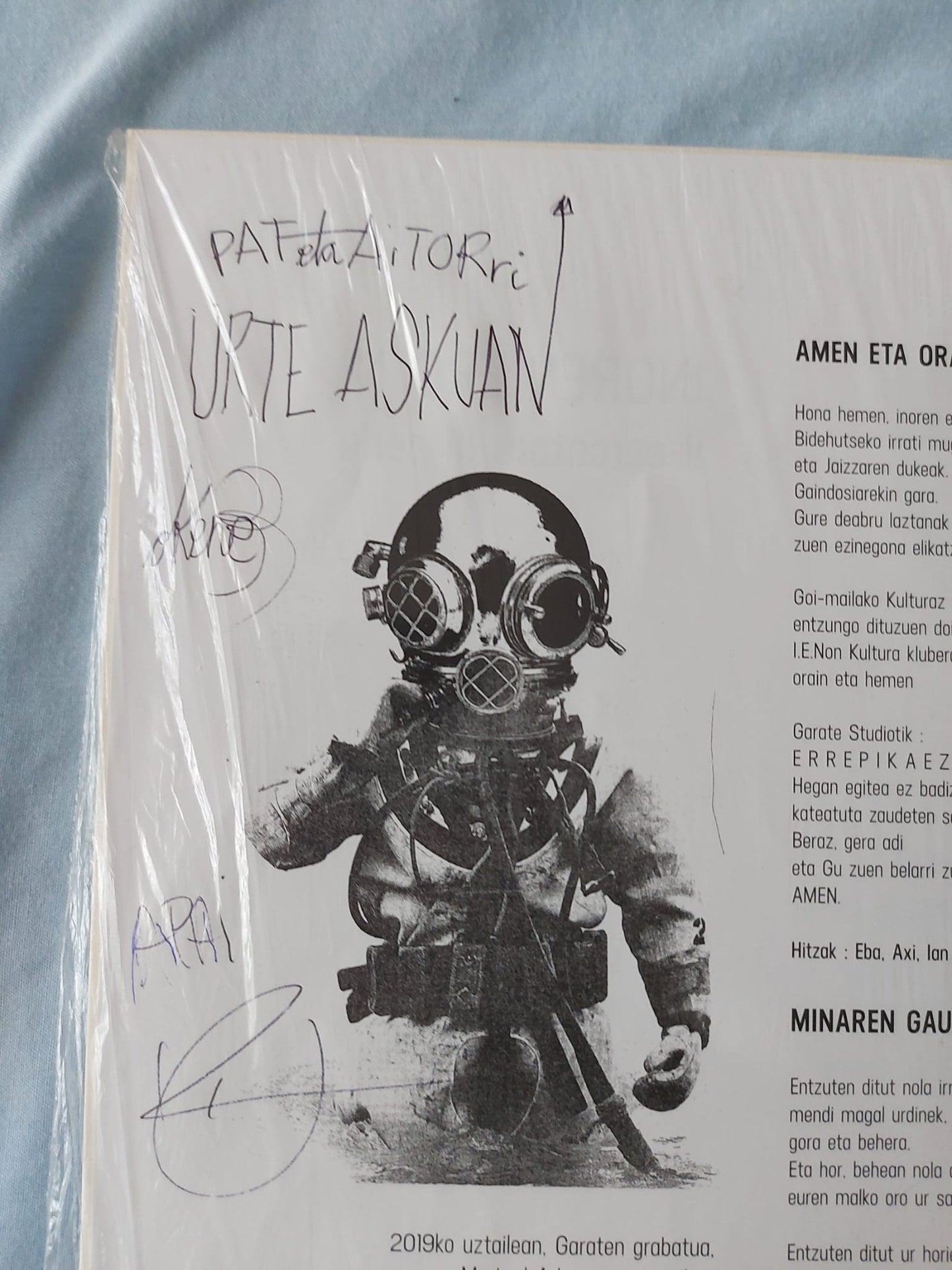 Inoren Ero Ni – Il Cercatore Di Perle - 12" - Firmado y Dedicado en la Contraportada. Ver Fotos - 2019 - Bidehuts – bH050 - Como Nuevo / Like New (M- / M-)