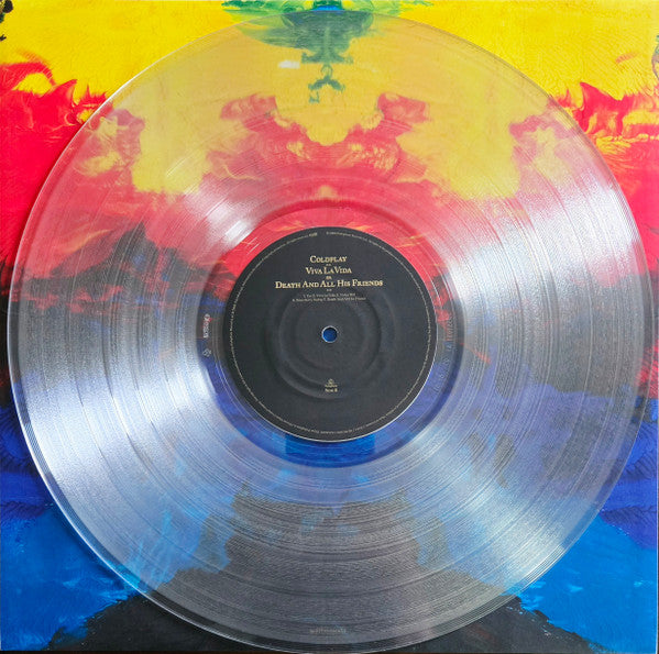 Coldplay – Viva La Vida Or Death And All His Friends - LP - Clear - Gatefold Sleeve - Includes a booklet
