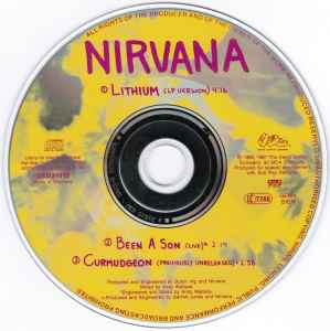 Nirvana – Lithium - CD-Maxi - DGC – GED21815, Sub Pop – GED21815 - CD Como Nuevo / Portada Como Nueva (M-/M-)