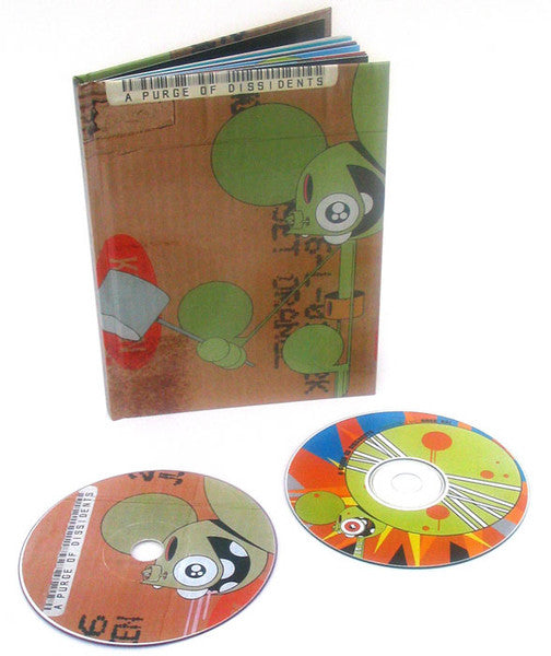 Haze XXL / Dalek – A Purge Of Dissidents - CD+DVD + A3 Hardbook Graphic Book with 48 pages - 2006 - Ipecac Recordings – IPC72CD1, Ipecac Recordings – IPC72DVD2