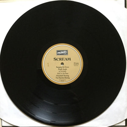 Scream – Banging The Drum - LP - With Insert - 1987 - Dischord Records ‎– Dischord 25 - Vinilo Muy Buen Estado (VG++) / Portada Muy Buen Estado (VG++)