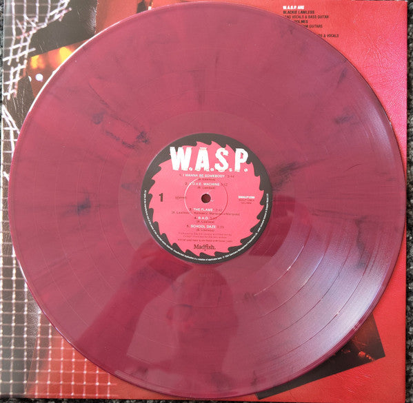 W.A.S.P. - W.A.S.P. (LP, Album, Ltd, RE, Red/Black Marble)