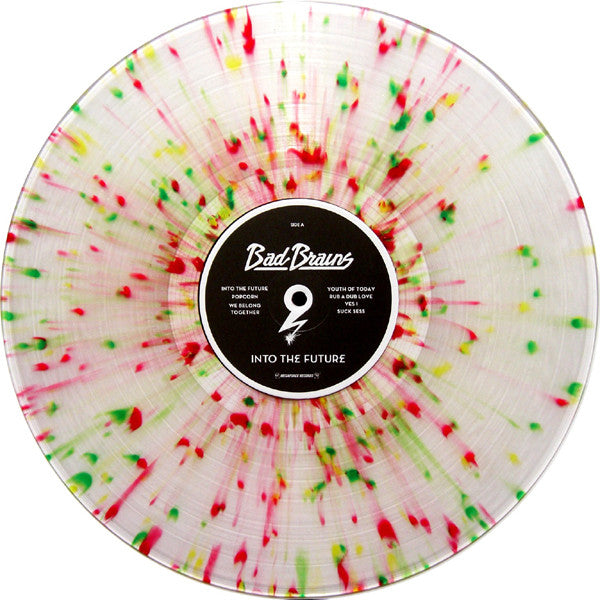 Bad Brains – Into The Future - LP - Gatefold Clear Splatter - 2012 - Megaforce Records – 21224
