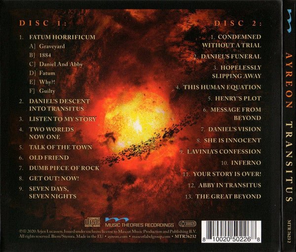 Ayreon - Transitus - 2xCD