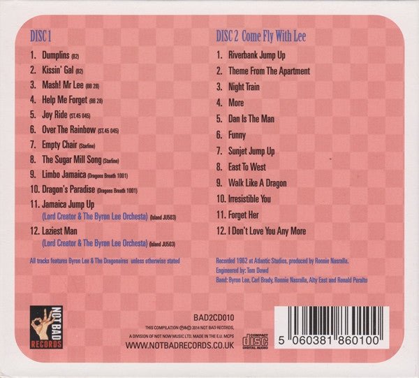 Byron Lee - The Singles Collection 1960-1962 - 2xCD