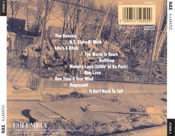 Nas - Illmatic - CD