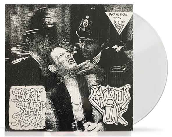 Chaos UK - Short Sharp Shock - LP - Color