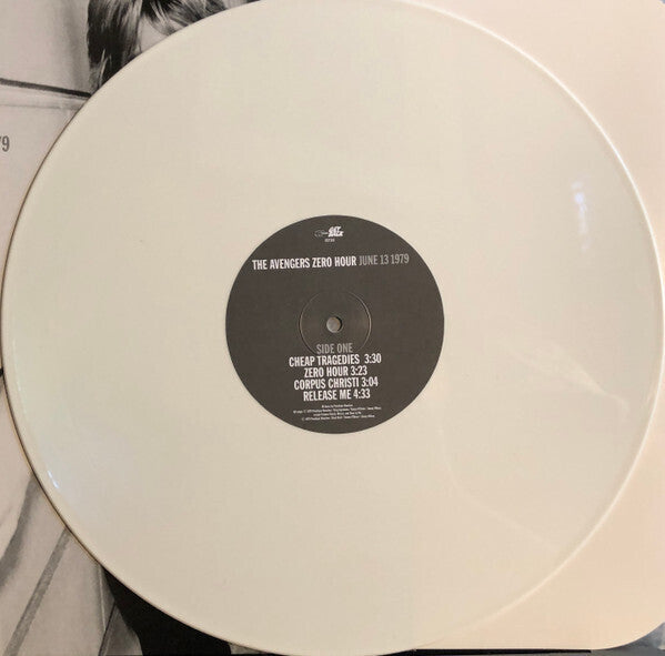 The Avengers – Zero Hour: June 13 1979 - LP - Vinilo BLANCO / WHITE Vinyl - 2003 - Get Back – GET110