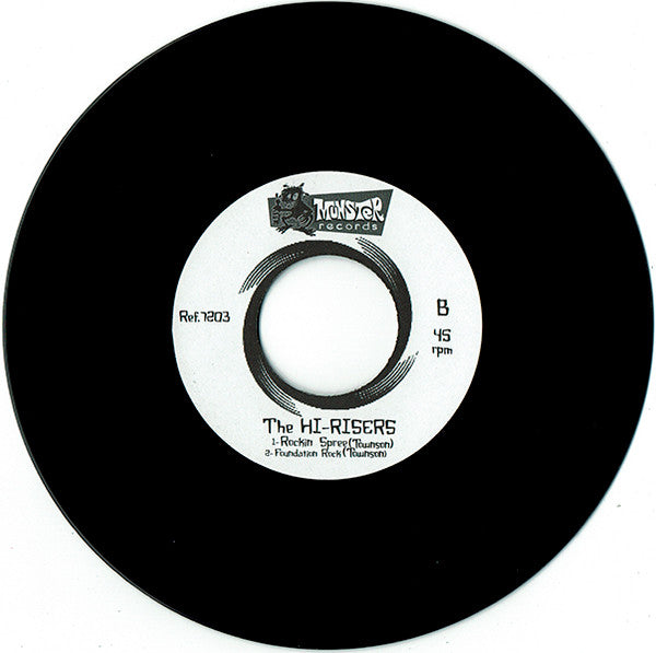 The Hi-Risers – Buzz Around With The Hi-Risers - 7" - 2006 - Munster Records – 7203 - Como Nuevo / Like New (M- / M-)