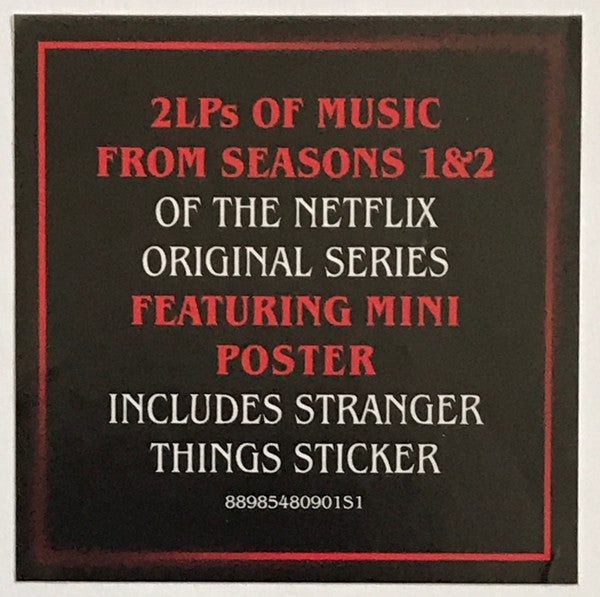 Stranger Things (Music From The Netflix Original Series) - 2xLP - NUEVO - PRECINTADO / NEW - SEALED - DISPONIBILIDAD INMEDIATA / IMMEDIATE AVAILABILITY.