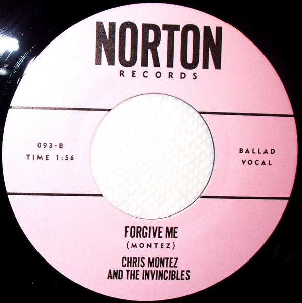 Chris Montez And The Invincibles – She's My Rockin Baby - 7" - 2001 - Norton Records – 45-093 - Como Nuevo / Like New (M- / M-)