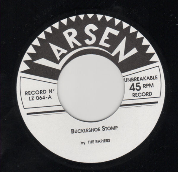 The Rapiers – On My Mind / Buckleshoe Stomp - 7" - 2000 - Larsen Recordz – LZ 064 - Como Nuevo / Like New (M- / M-)