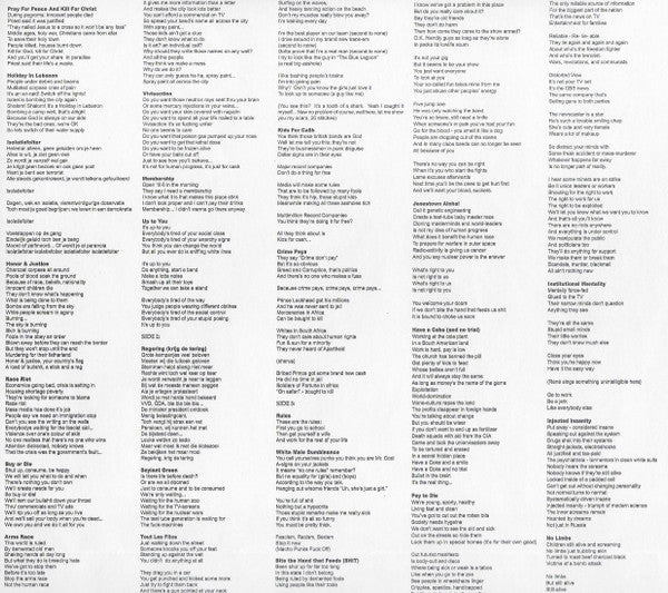 B.G.K. – A Dutch Feast... The Complete Works Of Balthasar Gerards Kommando - 2xLP - 2004 - Alternative Tentacles – Virus 218 - Vinilo Como Nuevo / Portada Muy Buen Estado (M-/VG++)