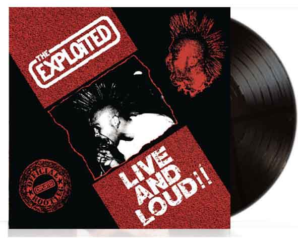 The Exploited - Live And Loud!! - LP