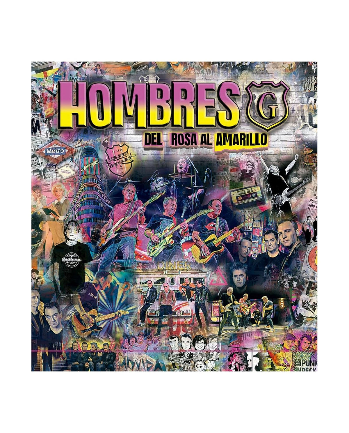 Hombres G - Del rosa al amarillo - 2xLP