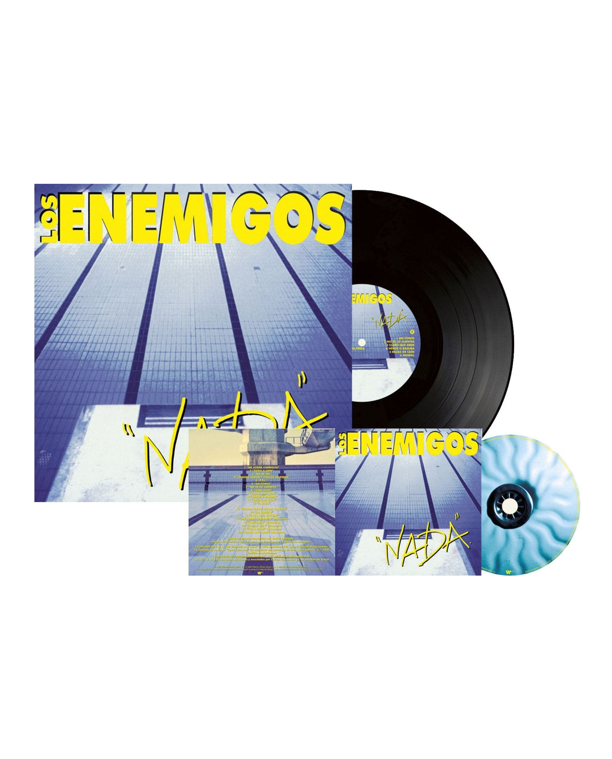 Los Enemigos - Nada - LP + CD