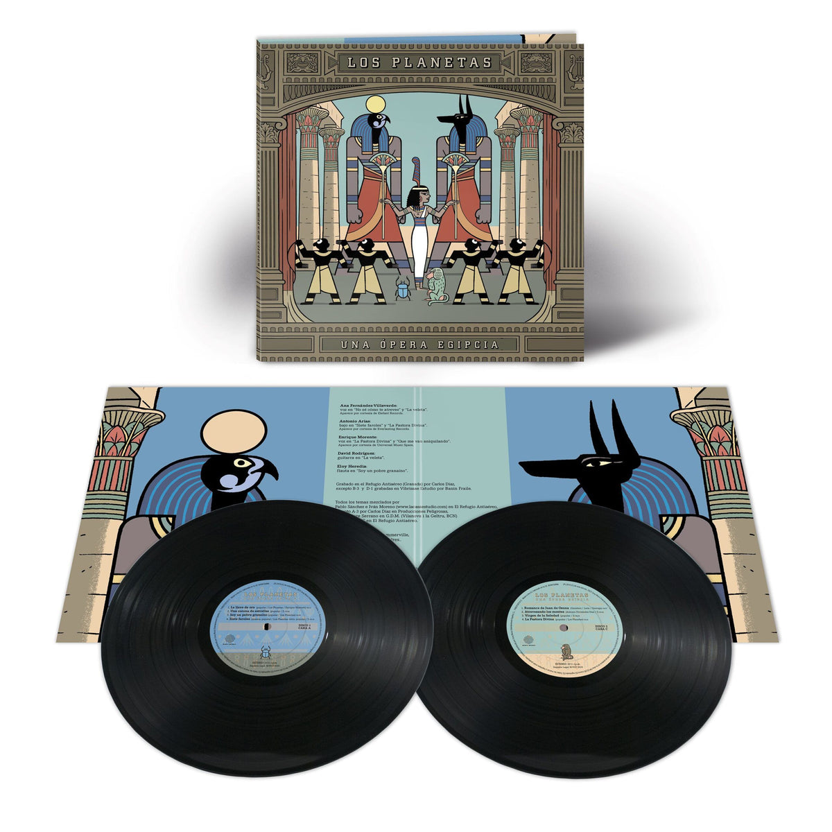 Los Planetas - Una ópera egipcia - LP