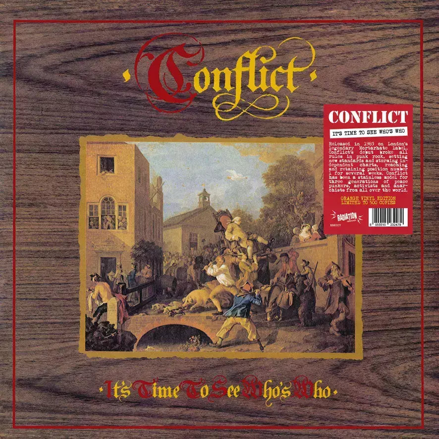 Conflict - It's Time To See Who's Who - LP - Color