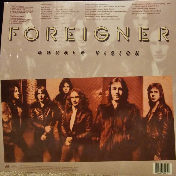 Foreigner - Double Vision - LP