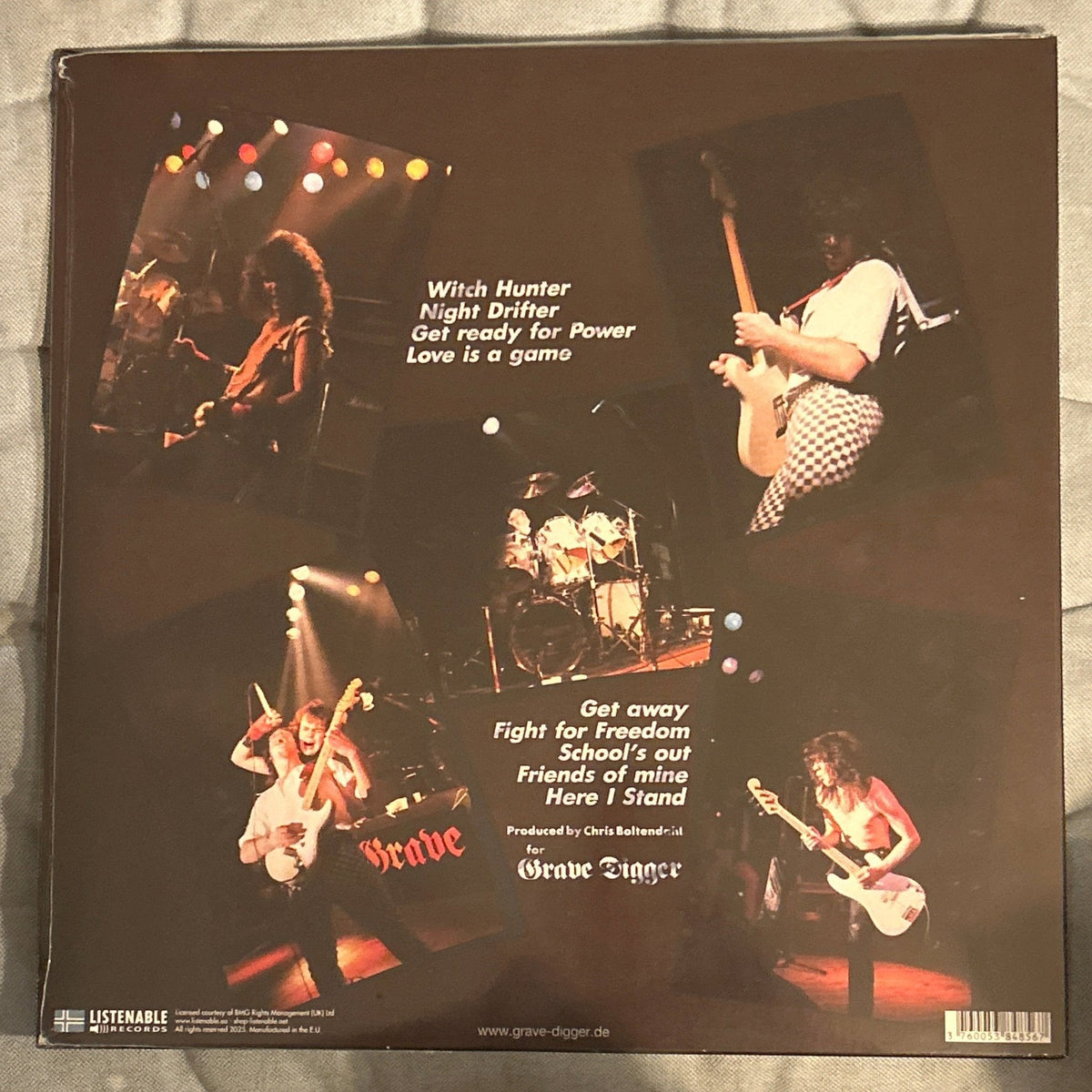 Grave Digger - Witch Hunter - LP - Color