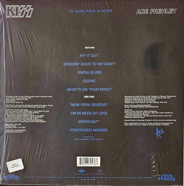 Kiss, Ace Frehley - Ace Frehley - LP