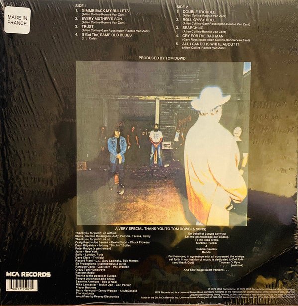 Lynyrd Skynyrd - Gimme Back My Bullets - LP