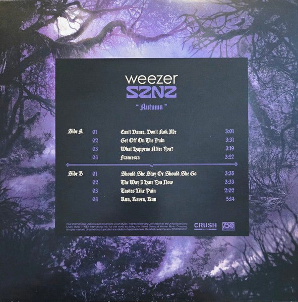Weezer - SZNZ Autumn - LP