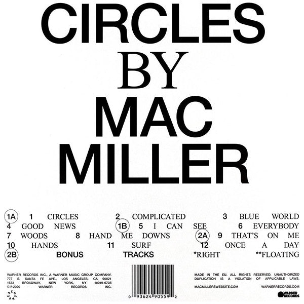 Mac Miller - Circles - 2xLP - Color