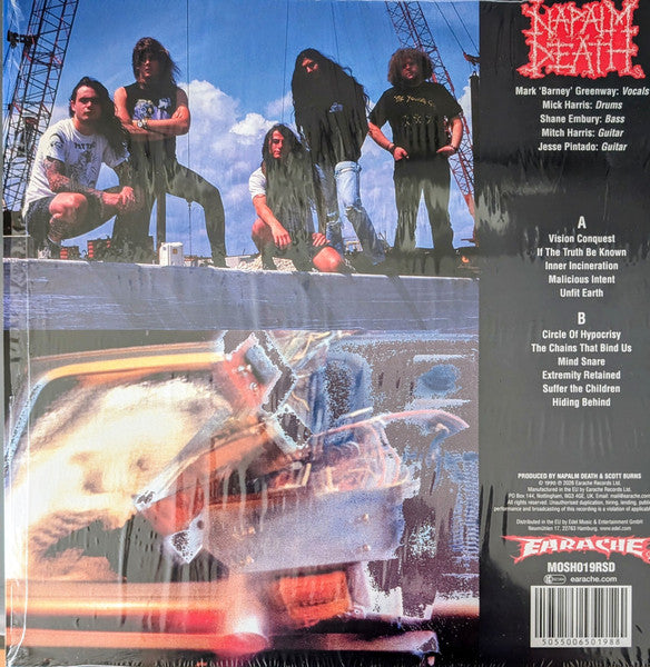 Napalm Death - Harmony Corruption - LP - Color