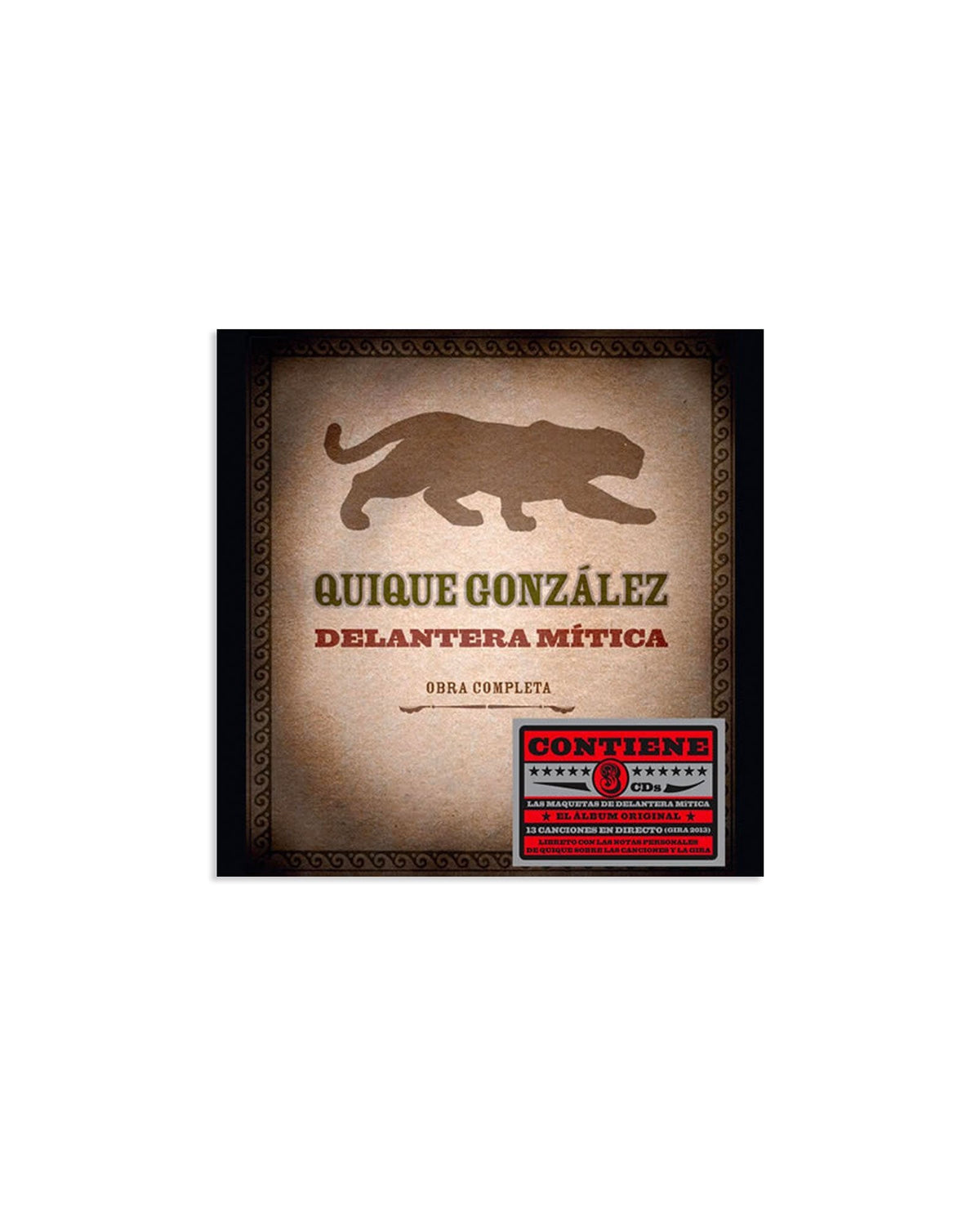 Quique González - Delantera mítica - 3xCD