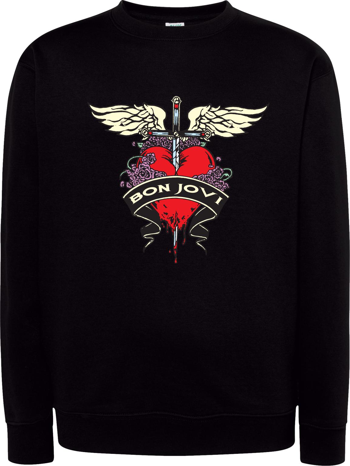 Bon Jovi - Sudadera Cuello Redondo / Sweatshirt
