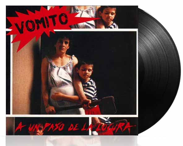 Vomito - A Un Paso De La Locura - LP