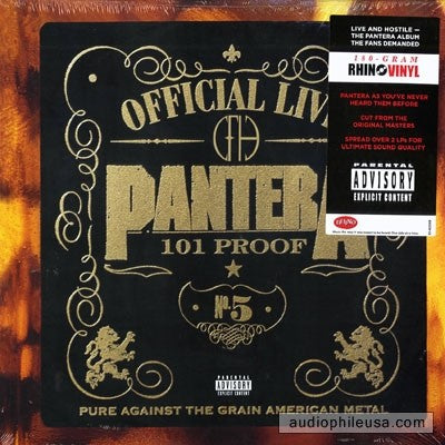 Pantera - The Great Official Live: 101 P - 2xLP