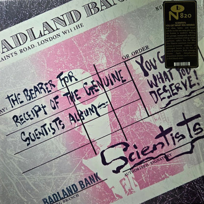 The Scientists - You Get What You Deserve! - LP