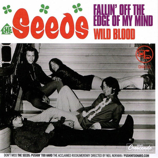 The Seeds - Fallin' Off The Edge Of My Mind - 7"