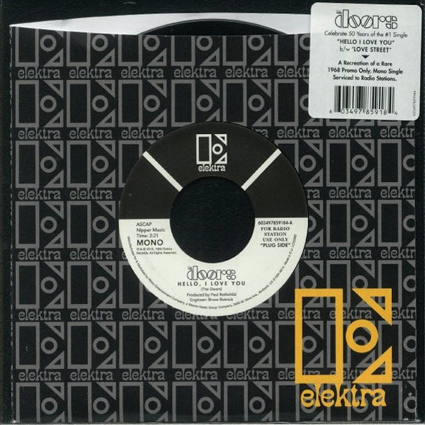 The Doors - Hello, I Love You (50th Anniversary) - 7"